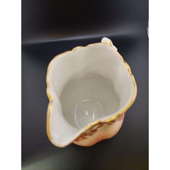 Vintage H And C Porcelain Milk Pitcher (A6282) - Picture 3 of 4